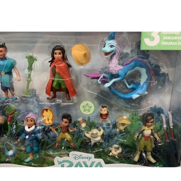 New - Disney Raya and the Last Dragon Land of Kumandra Set. - Picture 2 of 4